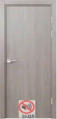 Дверь шумоизоляционная 36dB серый