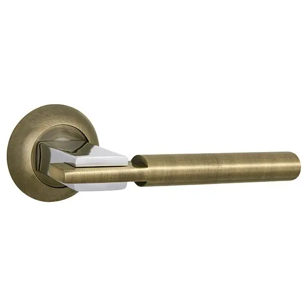 Дверная ручка раздельная PUNTO CITY TL ABG/CP-6