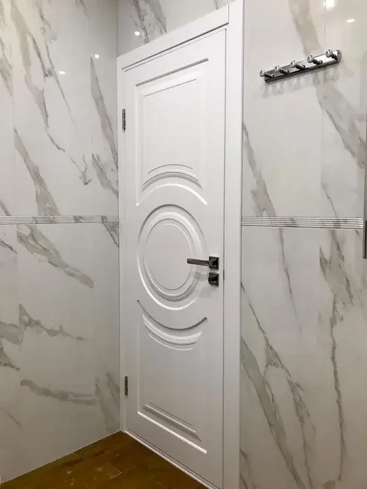 Межкомнатная дверь Сolor Адриана эмаль белая акрил Белый