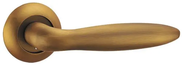 Дверная ручка раздельная PUNTO BASIS TL CF-17 кофе