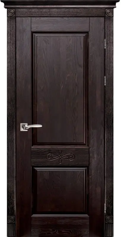 Межкомнатная дверь Классик 4 ПГ венге