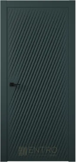 Межкомнатная дверь Entro Gradient 5 Темно-серый