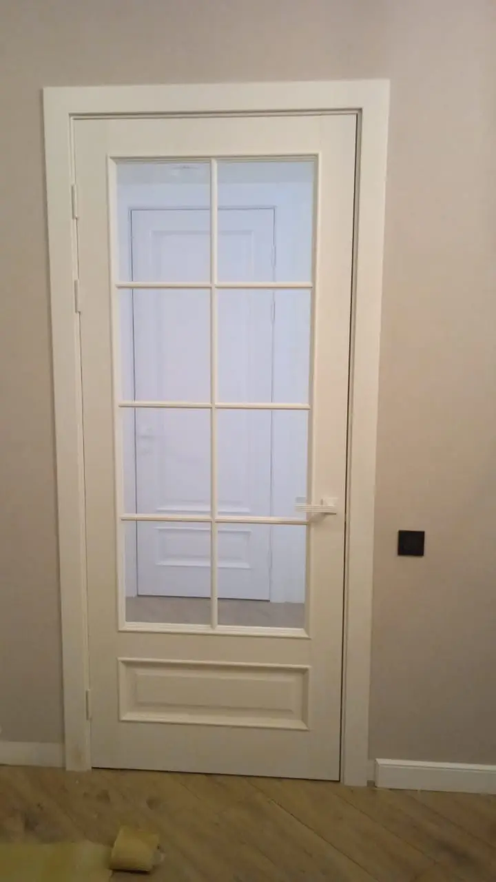 Межкомнатная дверь En9 Сатинат Ultratex белый