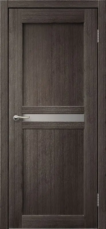 Межкомнатная дверь Элит-14 Абрикос Графит