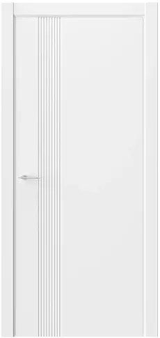 Межкомнатная дверь Нева Miavi эмаль RAL 9003