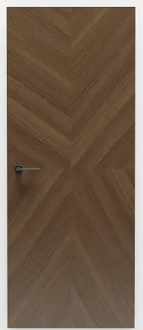 Межкомнатная дверь ХТР-3 шпон Коричневый