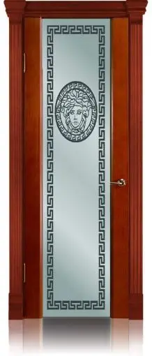 Межкомнатная дверь Палермо 3 "Версаче", шпон