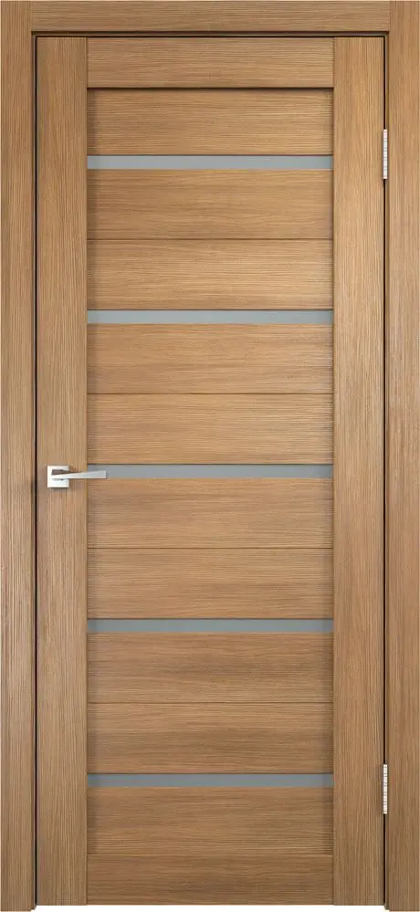 Межкомнатная дверь Duplex Дуб золотой ст.мателюкс Дуб золотой Сатинат белый