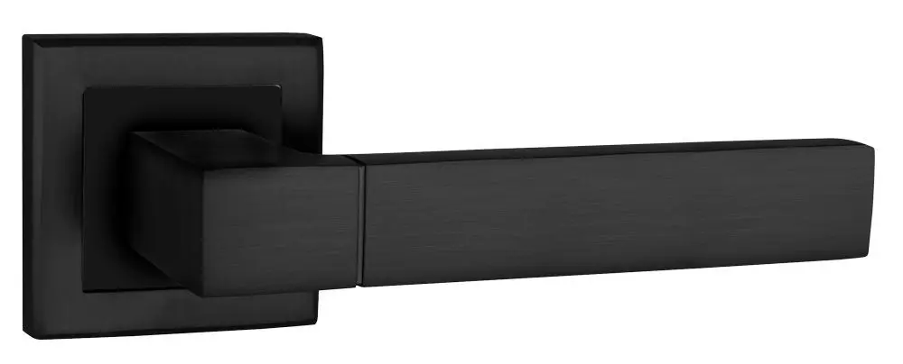 Дверная ручка раздельная PUNTO STYLE QL BL-24 черный