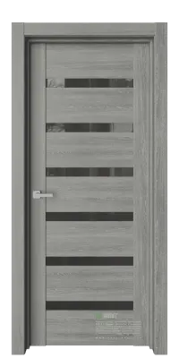 Межкомнатная дверь Тренд Т3 Орех мраморный Серый