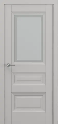 Дверь ПО Ампир В2 Серый матовый
