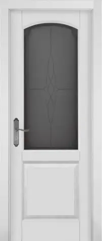 Дверь из ольхи Фоборг ПО белый