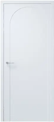 Межкомнатная дверь ARCH DESIGN 2 Снежное утро Белый