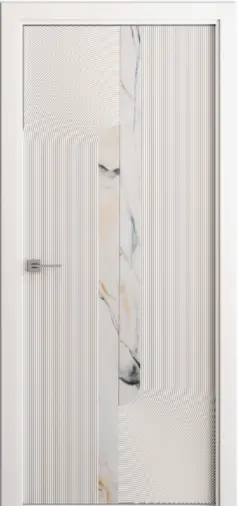 Межкомнатная дверь Каррара-2 RAL 9003 Белый