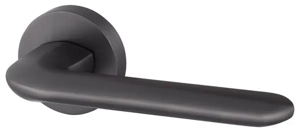 Дверная ручка раздельная ARMADILLO EXCALIBUR URB4 BPVD-77 Вороненый никель