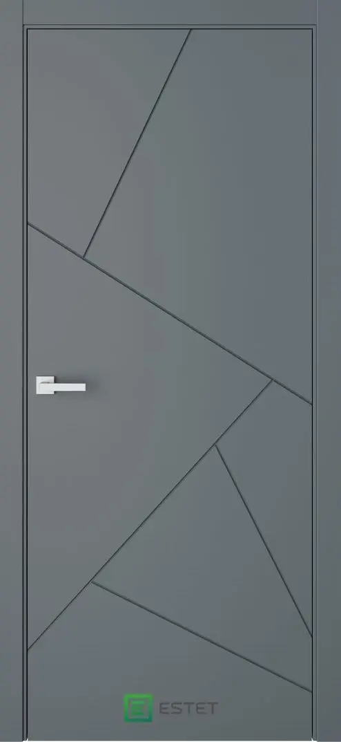 Межкомнатная дверь P18 RAL7016 Темно-серый