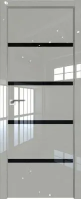 23LE АL Галька Люкс ст.Lacobel черный лак