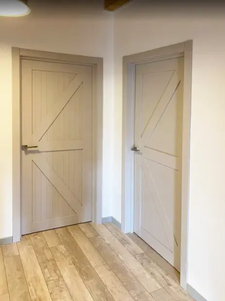 Межкомнатная дверь dD RANCHO R2 Светло-серый