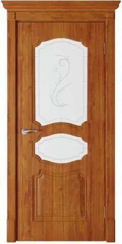 Межкомнатная дверь Виктория ПО золотой дуб Дуб золотой