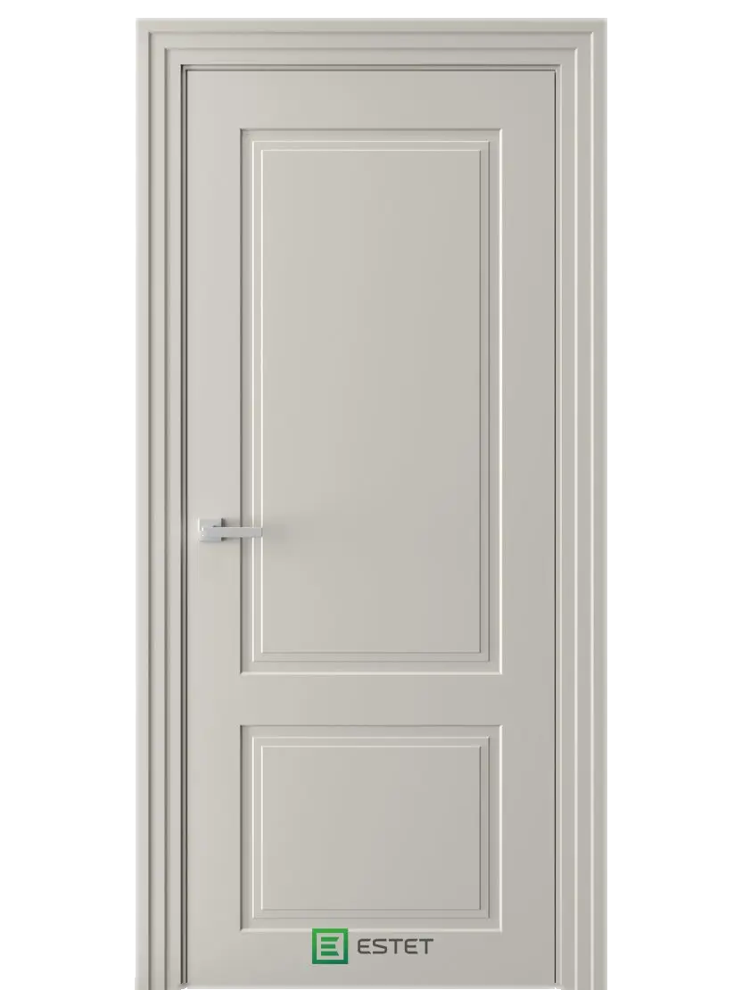 Межкомнатная дверь N3 RAL7044 Серый