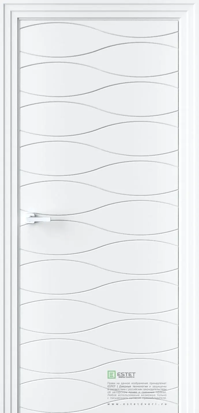 Межкомнатная дверь P9 RAL9003 Белый