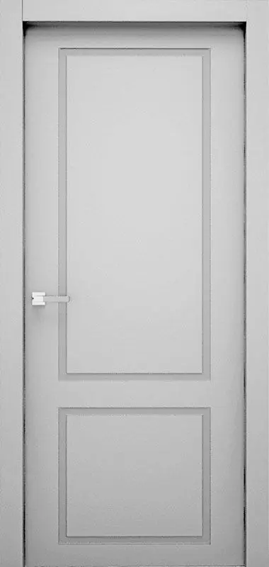 Дверь шумоизоляционная Классика 502 42dB эмаль RAL 7047