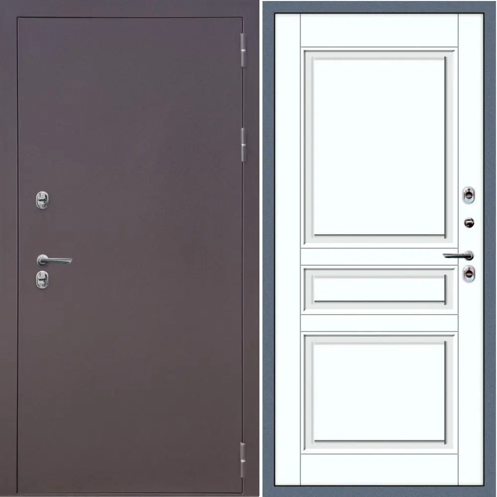 Дверь входная уличная с терморазрывом YoDoors-21 Термо букле опал