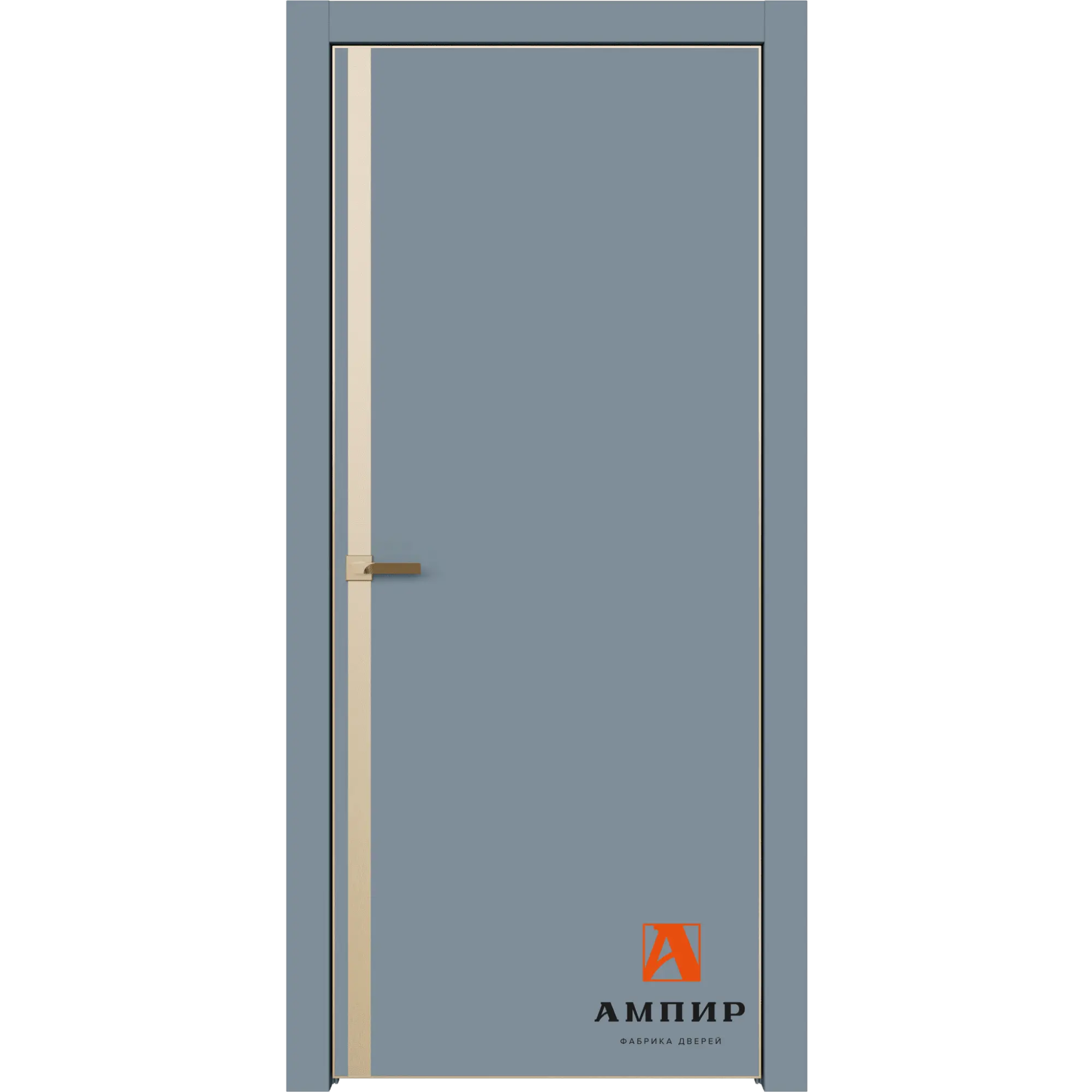 Межкомнатная дверь Ампир Elegance-wide 4 ПГ AL Серый