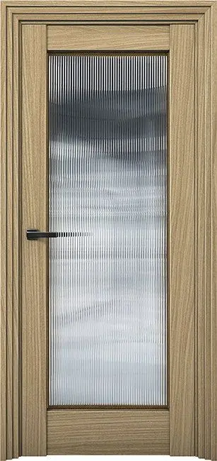 Межкомнатная дверь Ni 5 Никель Дуб светлый Дуб светлый