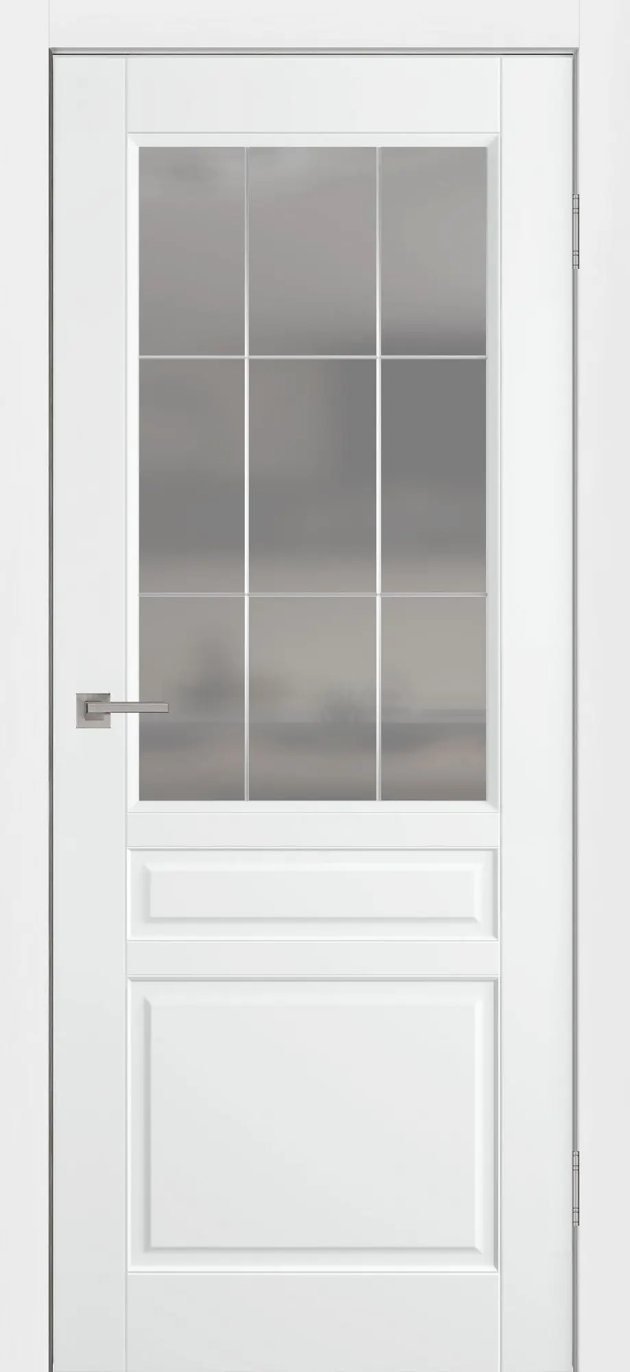 Межкомнатная дверь YD Рейне ПО эмаль Арктика