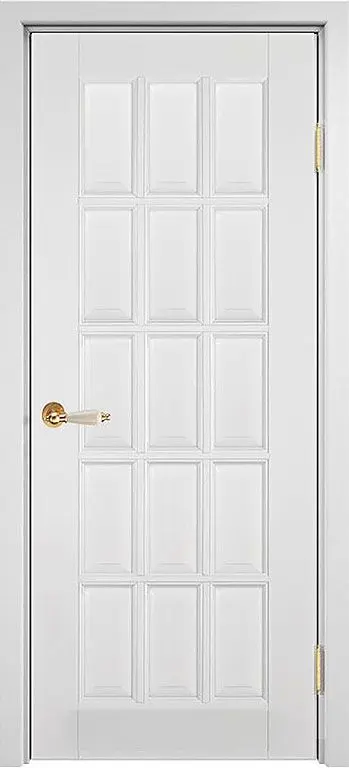 Дверь из ольхи Лондон ПГ Белый
