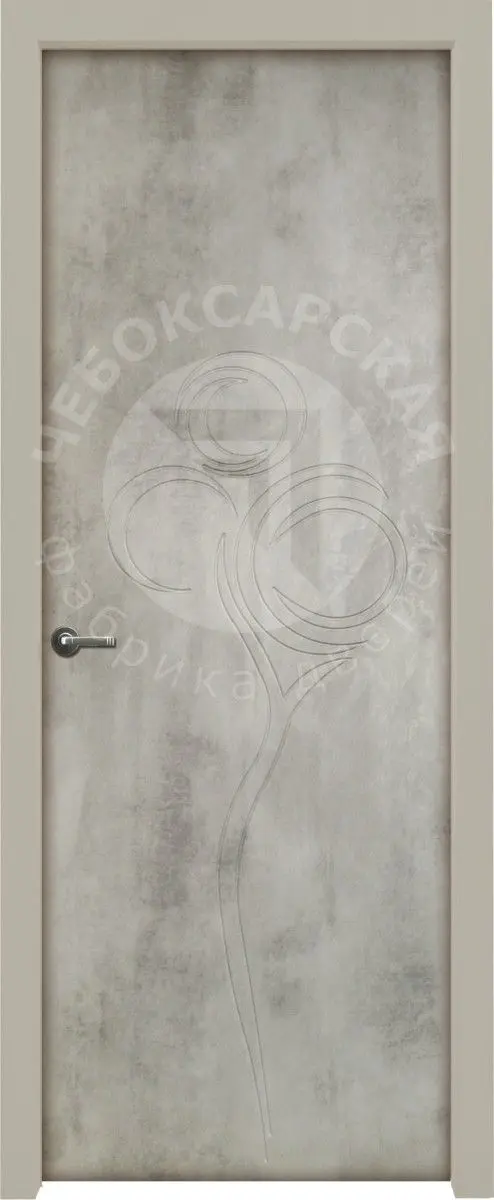 Межкомнатная дверь ЧФД NATURE Пион