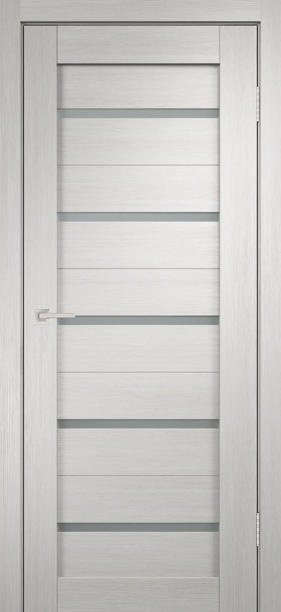 Межкомнатная дверь YD Танго Беленый дуб Сатинат белый