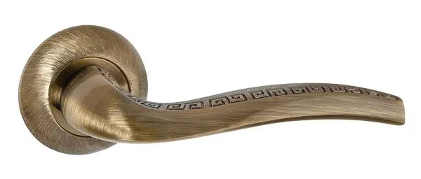 Дверная ручка раздельная PUNTO GERION TL ABG-6 зеленая бронза