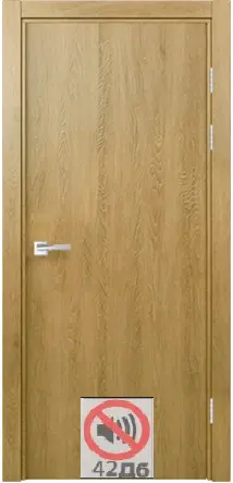 Дверь шумоизоляционная 42dB дуб Дуб