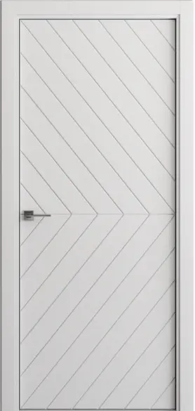 Межкомнатная дверь Color №3 белая эмаль акрил Белый