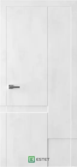 Межкомнатная дверь PV5 камень белый Белый