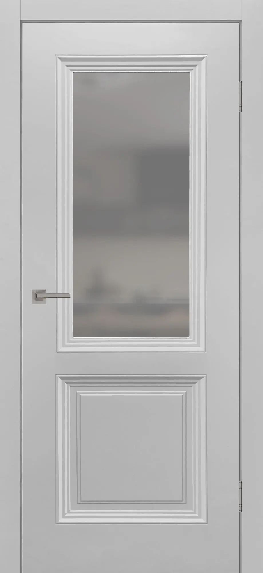 Межкомнатная дверь YD Шелли ПО эмаль грей лайт