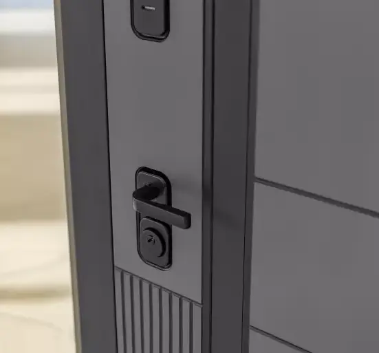 Входная дверь с шумоизоляцией Лабиринт Эволаб панель 21 белый софт