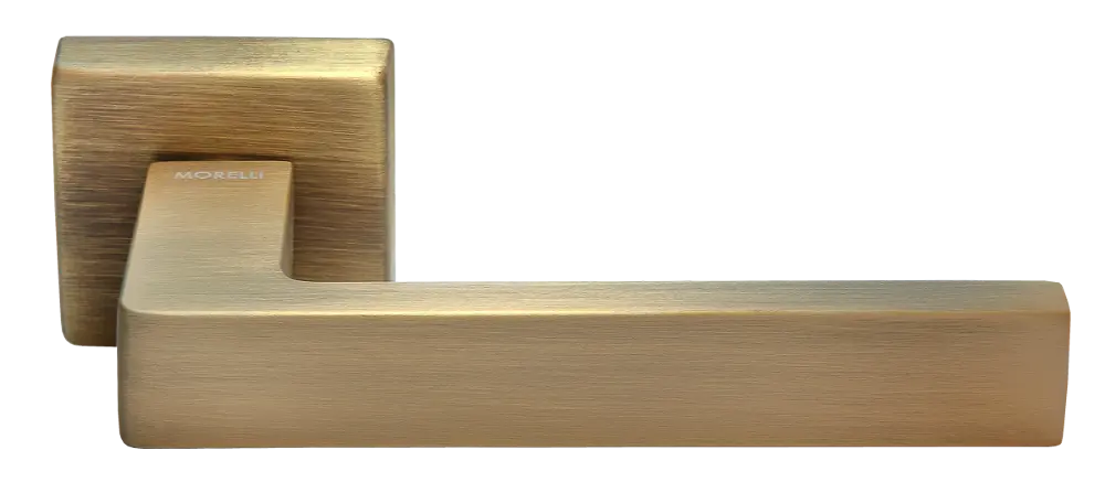 Дверная ручка раздельная HORIZONT-SQ CAFFE