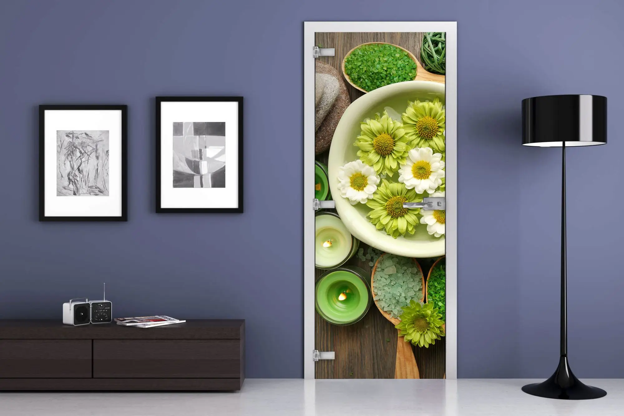 Дверь стеклянная MG-Spa 11