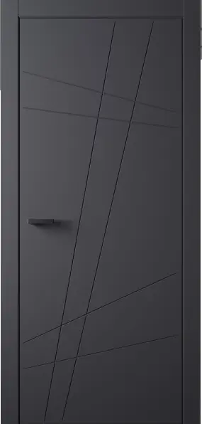 Межкомнатная дверь Entro Simple SL-19 Черный