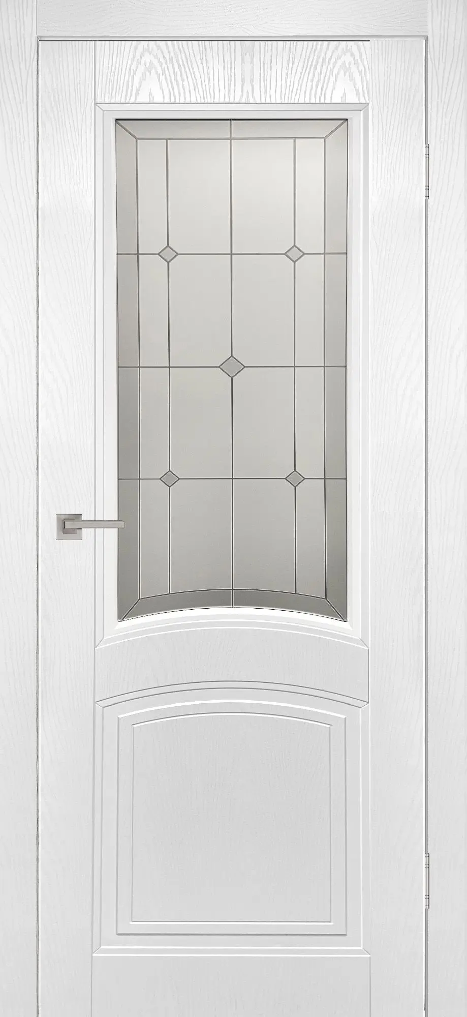 Межкомнатная дверь YD Вела ПО эмаль текстурная белая