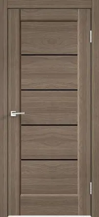 Межкомнатная дверь Премьер 1 Ильм Европейский ст.Лакобель черный Тёмный Лакобель черный