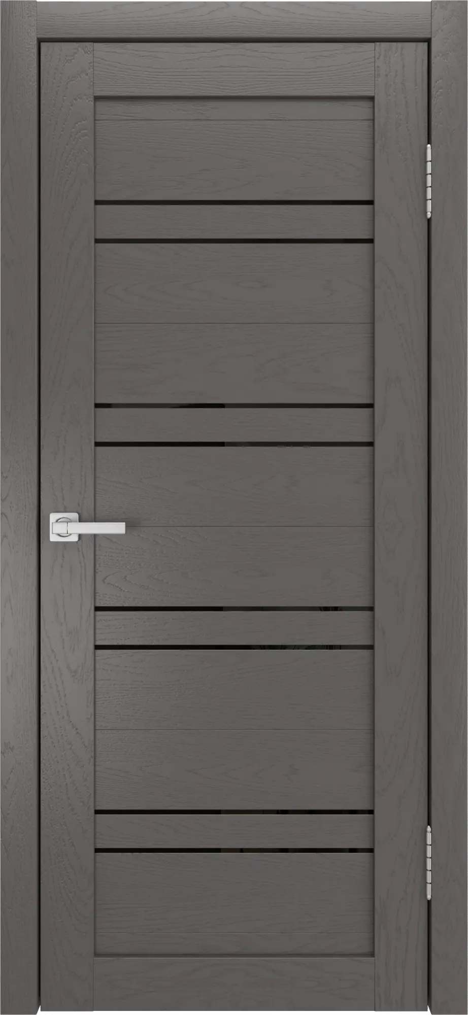 Межкомнатная дверь YD Кантри софт тач графит Серый