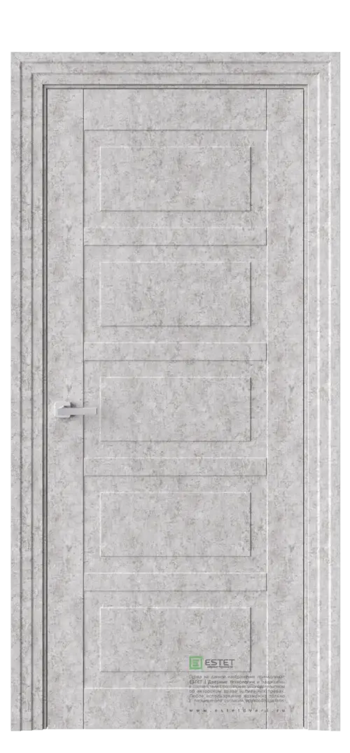 Межкомнатная дверь P24 Бетон серый Бетон