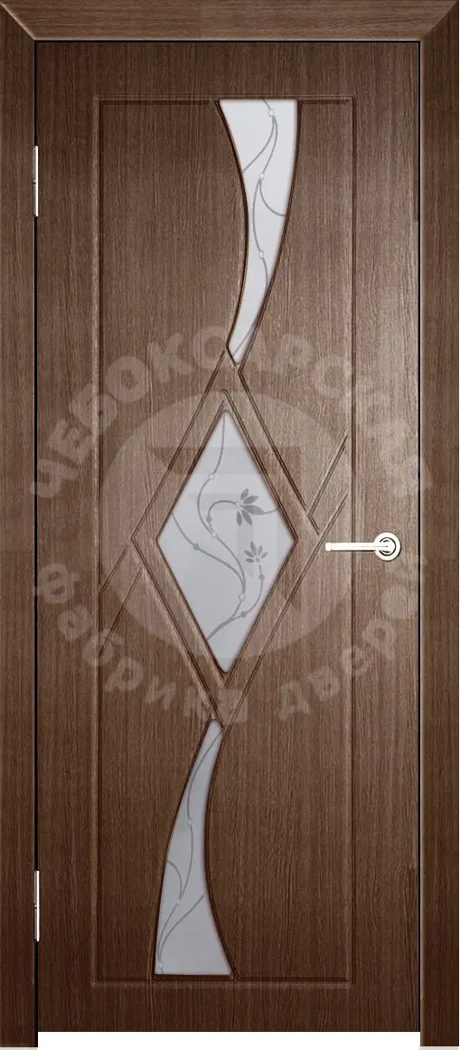Межкомнатная дверь ЧФД CLASSIK Кристалл ПО