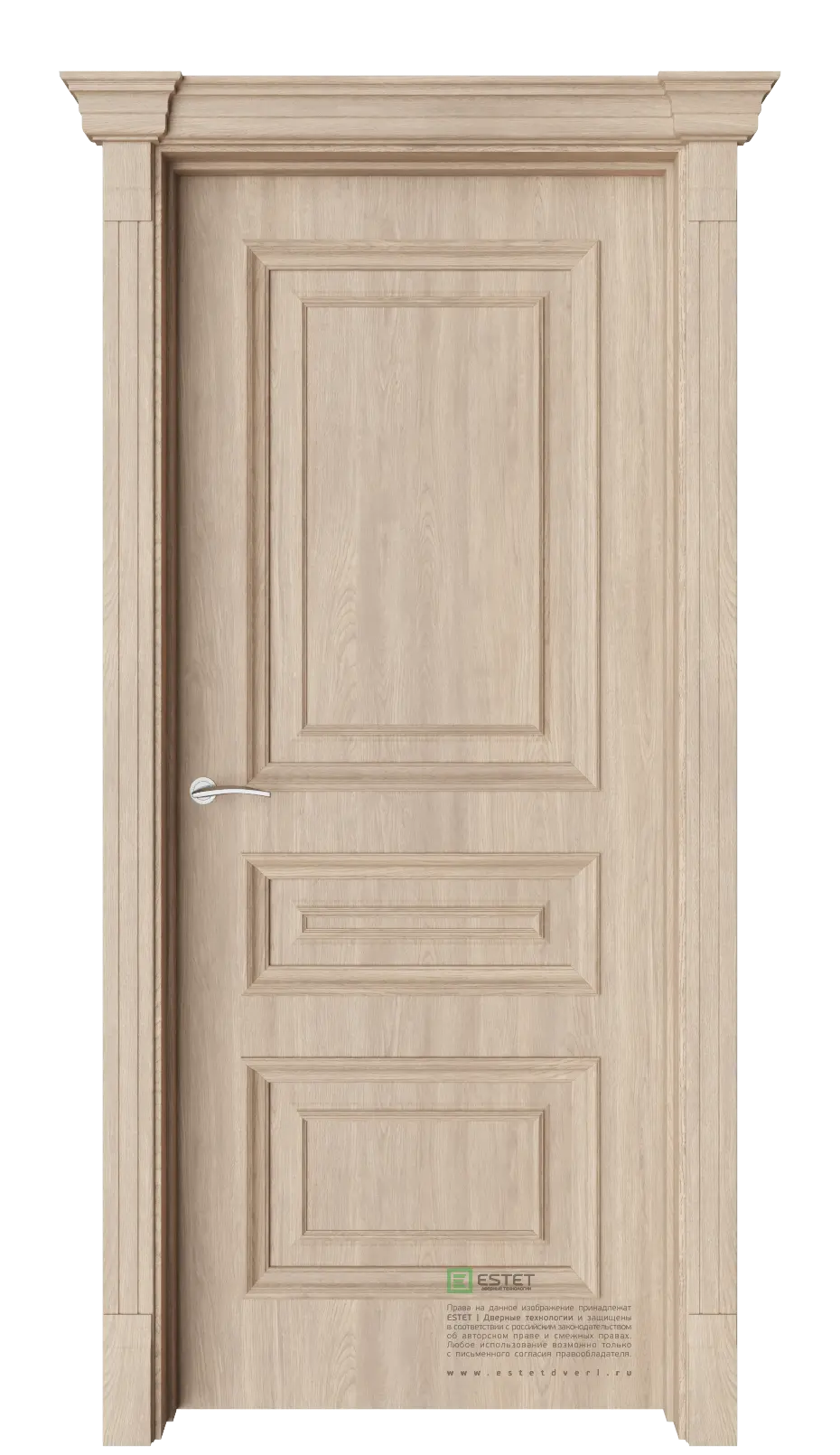 Межкомнатная дверь GE5M Брандо Дуб