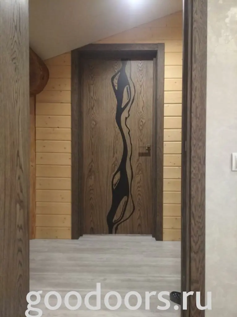 Межкомнатная дверь SD №9 Коричневый