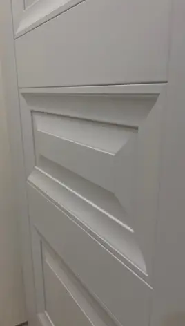 Дверь ПГ Ампир В2 Серый матовый